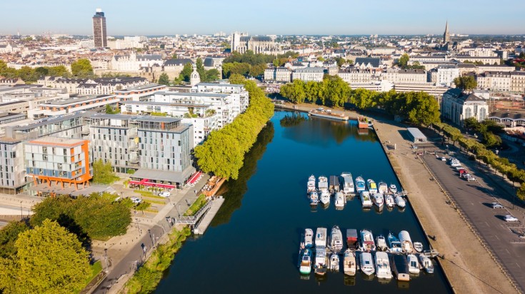 Located in the western part of France, Nantes is a dynamic city.