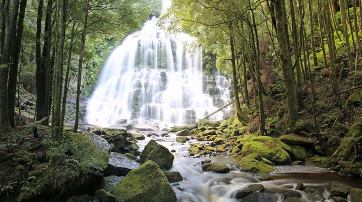 Franklin-Gordon National Park, one of Tasmania's only unspoiled wilderness.