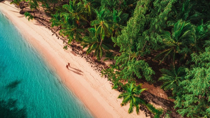 Nicoya Peninsula is situated in the Pacific coast of Costa Rica.