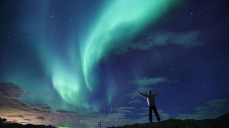 Northern Lights are a must see when visiting Iceland. It is a nature's wonder to behold. Northern Lights seen over Southern Iceland
