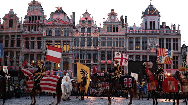 Ommegang is a popular festival celebrated in Belgium in July.