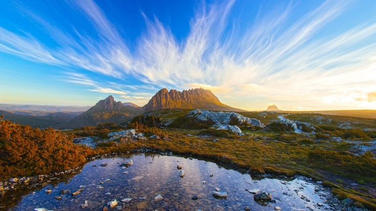 Cradle mountain in Tasmania is one of the best places to visit in Australia