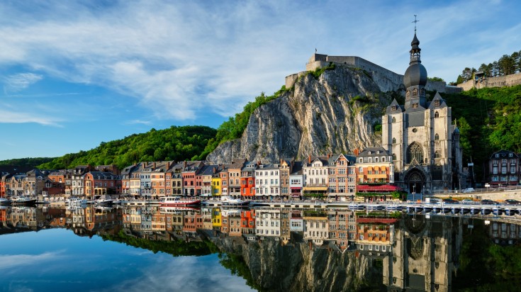 Make sure to include visiting Dinant while planning a trip to Belgium.
