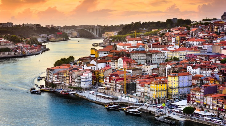 Known for its wine production Porto is a coastal city in Northwest Portugal