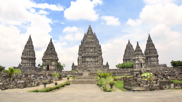 Prambanan is the largest Hindu Indonesian temple