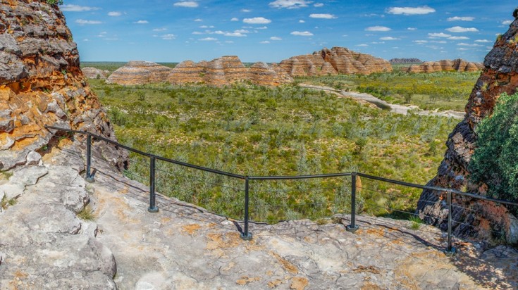 There are lots of hiking trails in the park to enjoy the parks' attractions