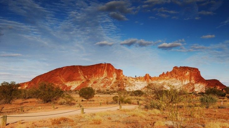 The Rainbow Valley Conservation Area is an important archaeological site