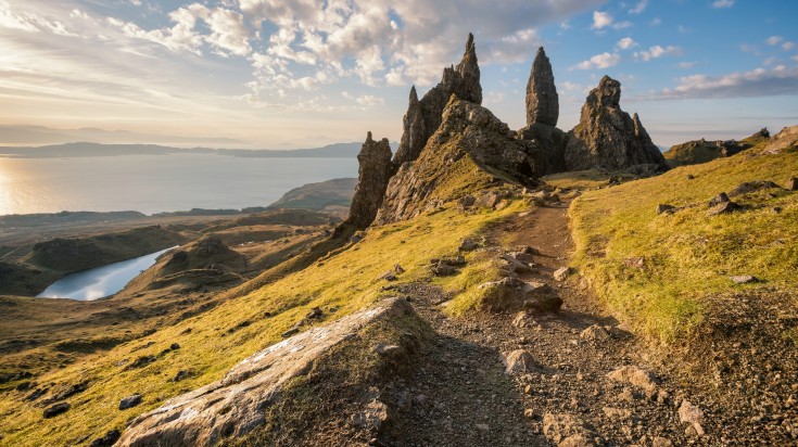 Isle of Skye, Scotland in August