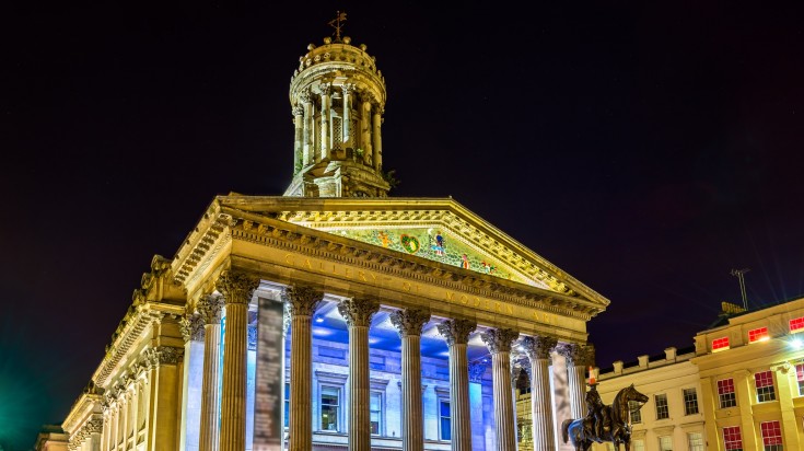 Gallery of Modern Art in Glasgow   Scotland