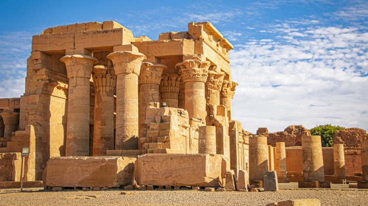 Viewing ancient ruins is a top thing to do in Egypt.