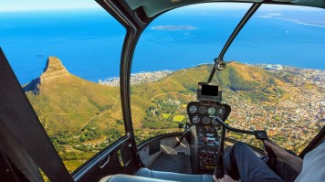 Helicopter rides in South Africa