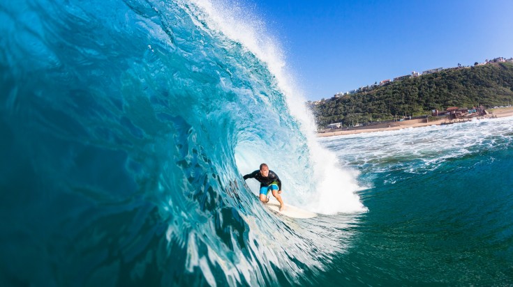 Surfing in South Africa