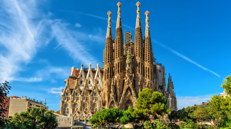 Barcelona is home to some of the best Gaudi creations and these architectural gems offer a treat for anyone interested in architecture. La Sagrada Familia in Spain