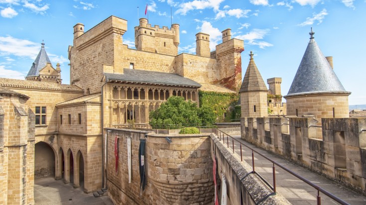 Olite Castle, Navarre, Spain