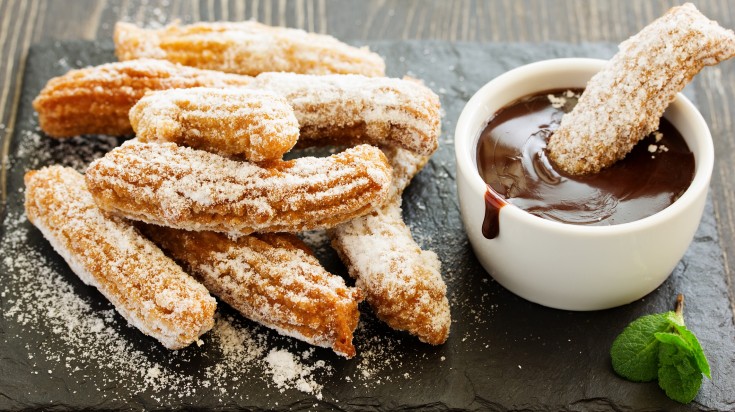 Spanish food churros