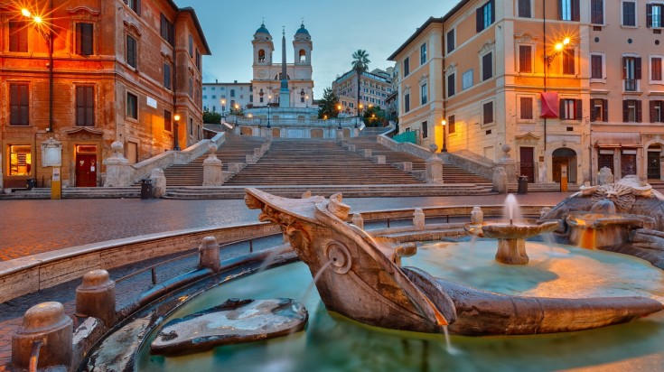 When you're on an Italy family vacation do visit the Spanish Steps in Rome.