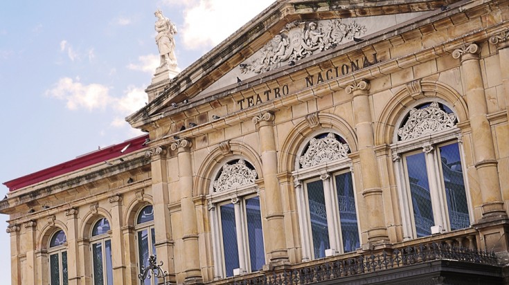 Teatro Nacional a historical building in San Jose, Costa Rica