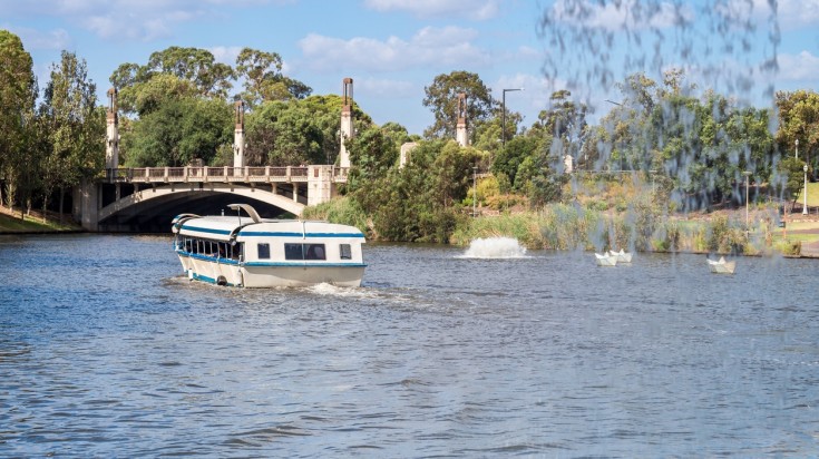 Things to do in Adelaide, cruise in Torrens river