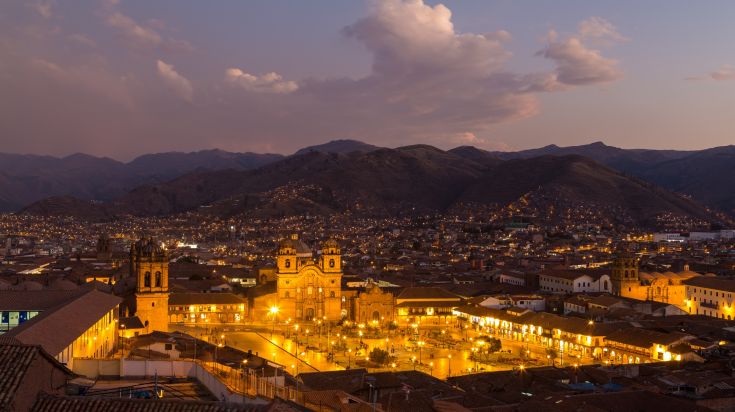 Plaza de Armas is the center of Cusco.