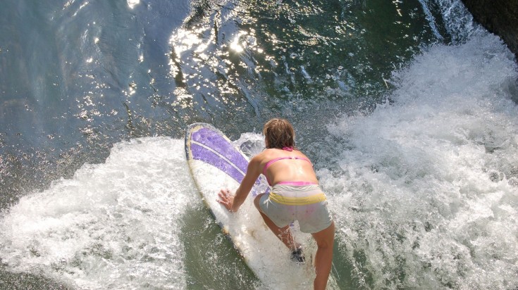 River surfing is one of the top things to do in Munich