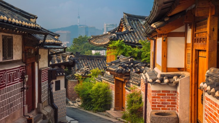 Visiting Bukchon Hanok Village is a top thing to do in South Korea