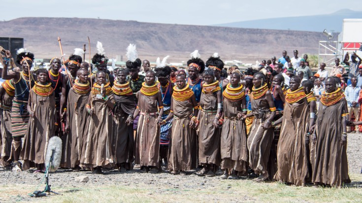 One of Kenya's ingenious tribes performing their cultural dance. One of Kenya's ingenious tribes performing their cultural dance.