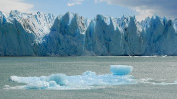 Upsala Glacier in patagonia