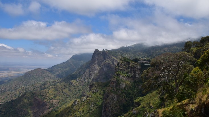 A portion of the Usambara Mountains.