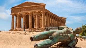 The Valley of temples is an outstanding archaeological site in Sicily.