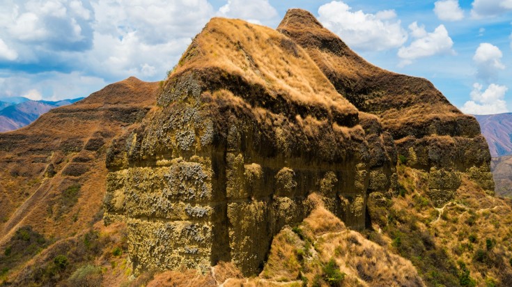 Vilcabamba trekking trail in Peru