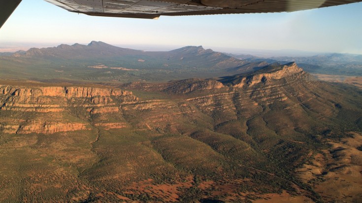 Flinders Ranges is a vast landscape but Wilpena Pound is a must-see.