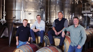 Winemaking team at Spier Wine Farm