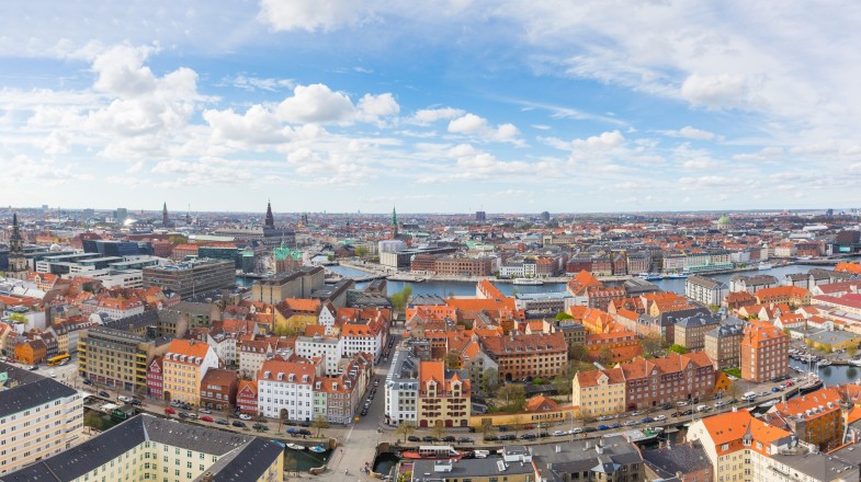 Copenhagen, Denmark's capital, the gateway to Scandinavia