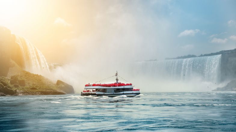 While you can witness the spectacular Niagara falls from Canada as well as the USA, it is true that the view of the fall from Canada is much more beautiful.