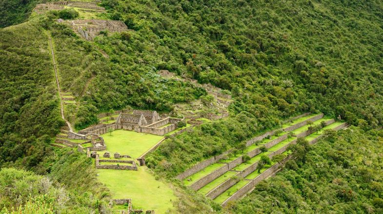 The Choquequirao trek is an alternative to the Inca Trail