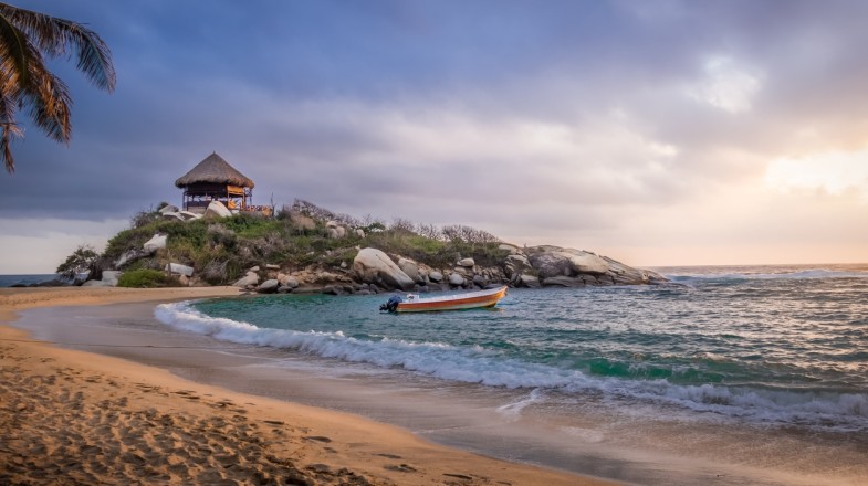 Cabo San Juan Tayrona Natural National Park, Colombia in January