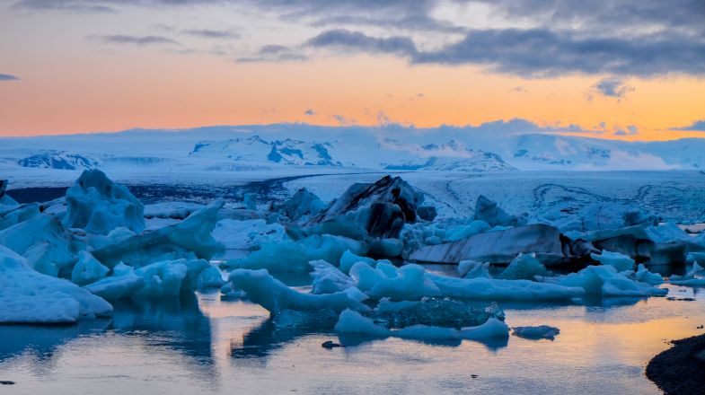 Drangajokull Glacier: Witness the Midnight Sun