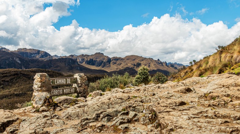 Explore the hiking routes in Cajas National park in Ecuador in October.