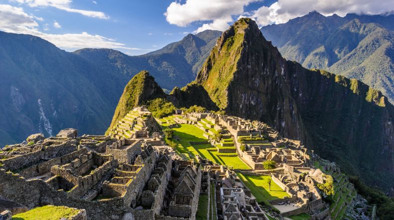 The best time to visit Machu Picchu, during the dry season, when clear skies and pleasant weather provide the perfect conditions to explore the ancient ruins.