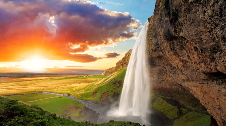 Seljalandsfoss clicked by a tourist on their trip to Iceland in May.