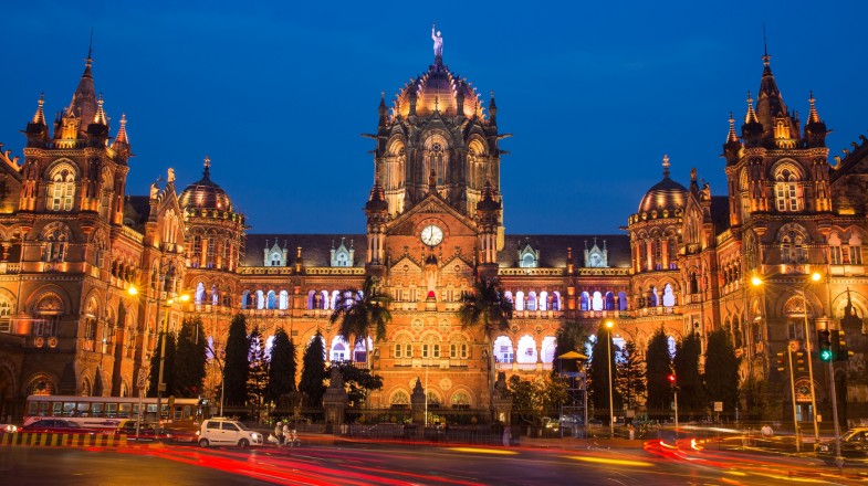 Chatrapati Shivaji Terminus earlier known as Victoria Terminus in Mumbai