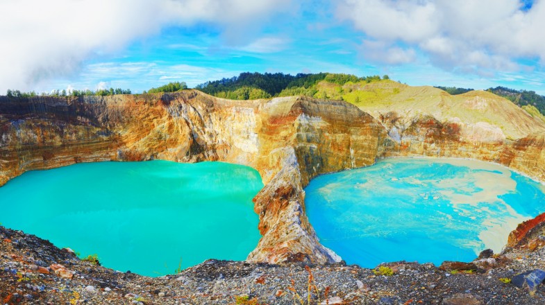 Flores Island in Indonesia is a far less touristy island compared to mainland Bali.