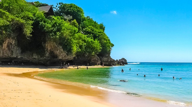 Visiting Padang Padang Beach is a top things to do in Bali