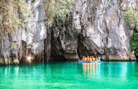 Try water sports at Puerto Princesa