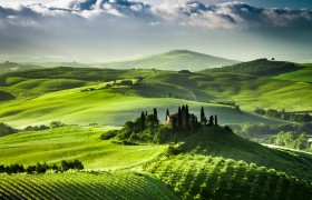 Hike Through the Landscape in Tuscany