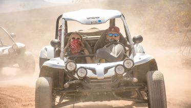 pink lake buggy tours