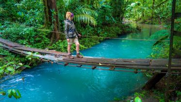 celeste river waterfall